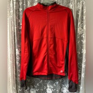 Novara Red and dark gray Full-Zip Jacket size large